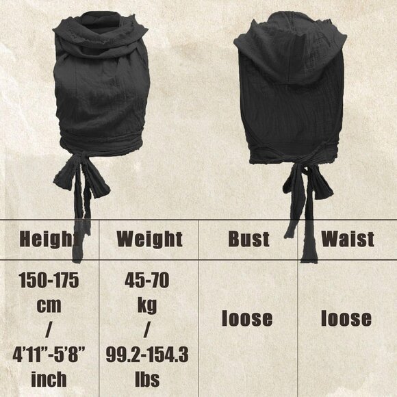 ⚡Women's Black Crop Tank Boho Open Back Cross Wrap Swim Cover Up Top - Picture 3 of 7